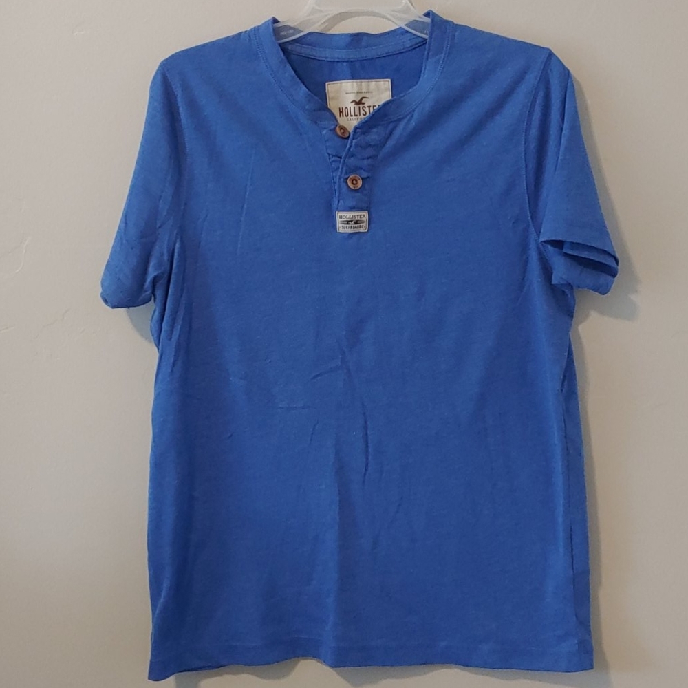 MENS HOLLISTER SZ LARGE BUTTON DOWN